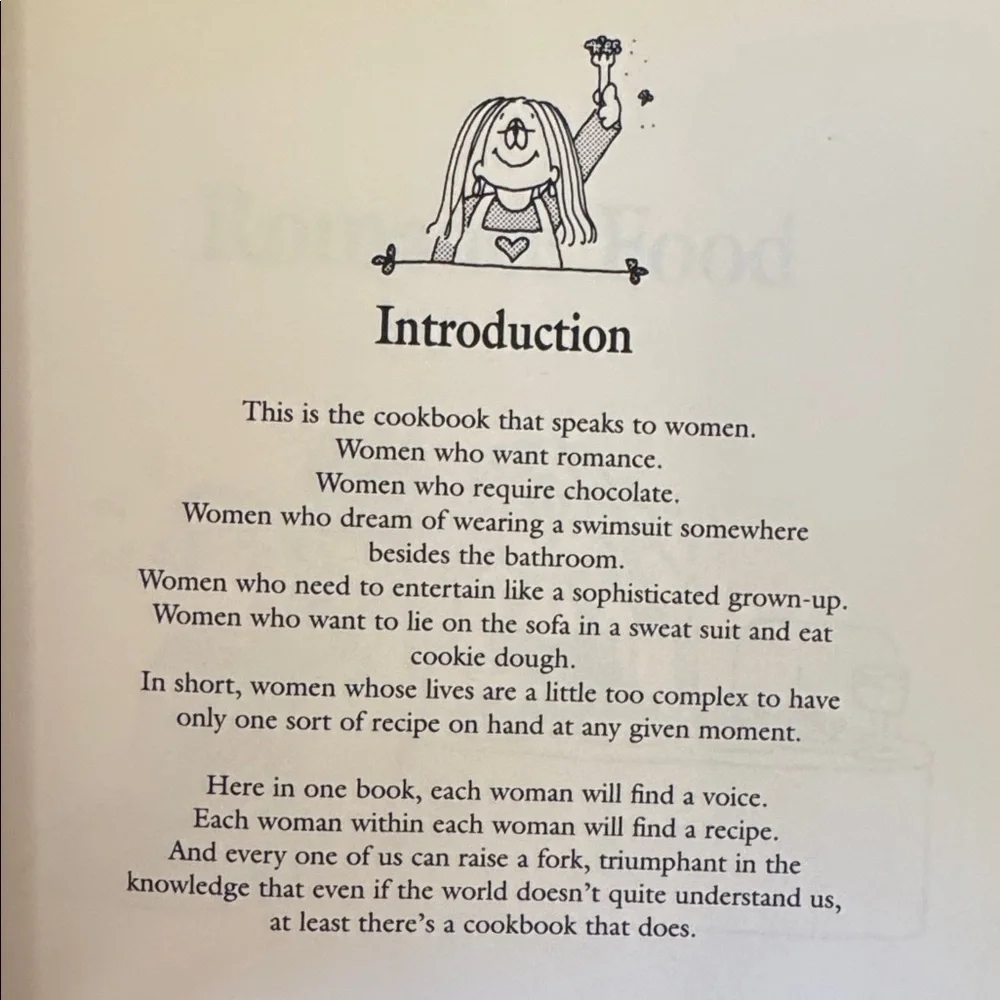 “Girl Food” Hardcover Cookbook by Cathy Guisewite & Barbara Albright